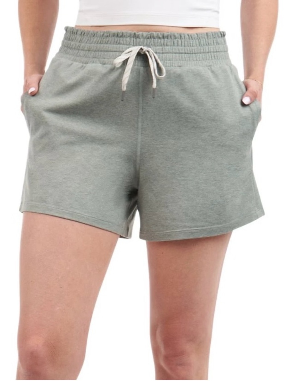 Kirkland Signature Women's Lightweight Short, Green, Size:L